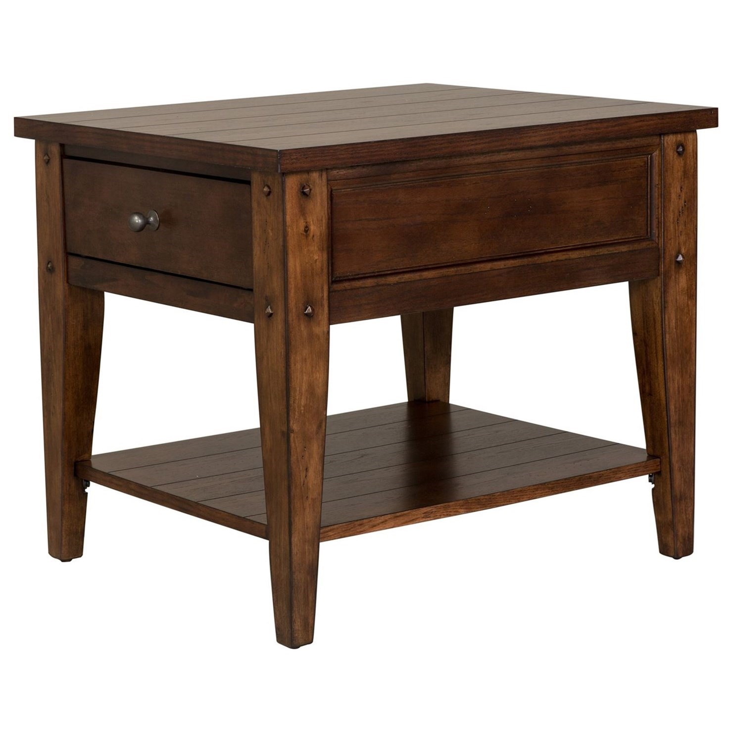 Liberty Furniture Lake House 210OT1020 1Drawer End Table Wayside
